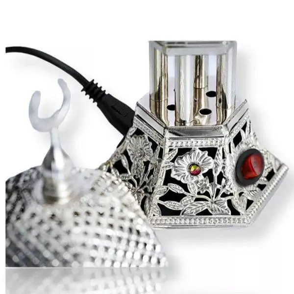 weihrauchbrenner Silber detail