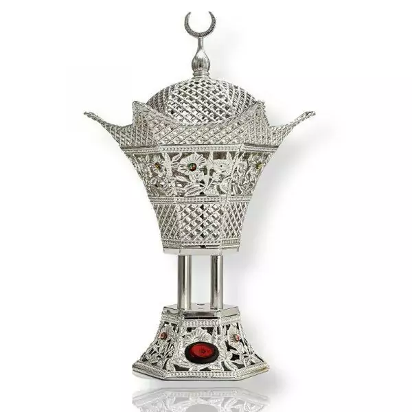 Orientalischer Weihrauchbrenner Elektrisch - Silber